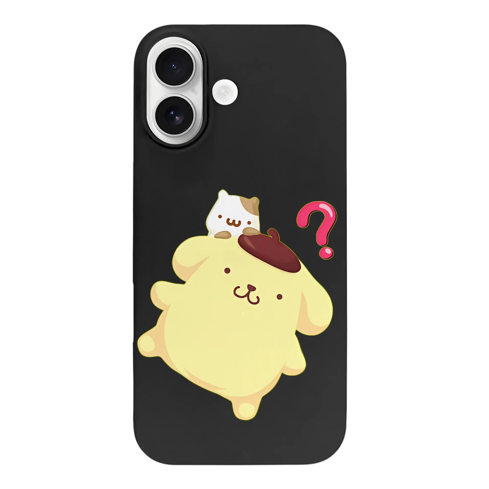 サンリオ グッズ,ポムポムプリン - iPhone 17 シリーズ シリコンケース 薄型 耐衝撃 指紋防止 ソフトタッチカバー 精密フィット 傷防止 保護ケース iPhone 17/17 Air/17 Pro/17 Pro Max 対応